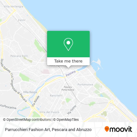 Parrucchieri Fashion Art map