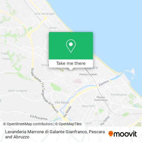 Lavanderia Marrone di Galante Gianfranco map