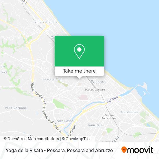 Yoga della Risata - Pescara map