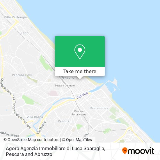 Agorà Agenzia Immobiliare di Luca Sbaraglia map