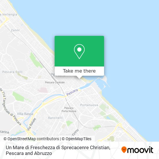 Un Mare di Freschezza di Sprecacenre Christian map