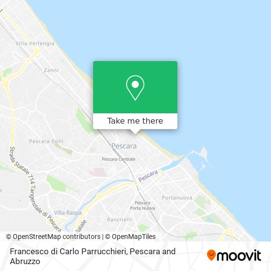 Francesco di Carlo Parrucchieri map