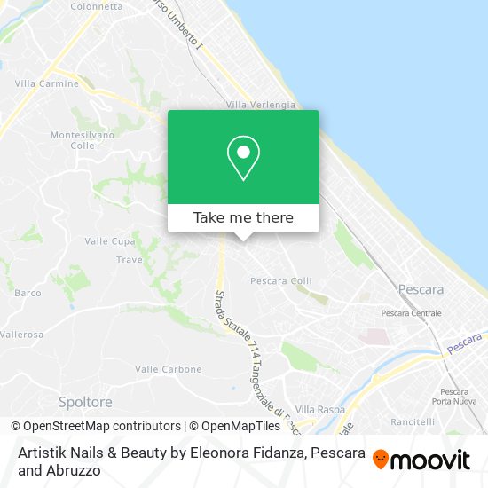 Artistik Nails & Beauty by Eleonora Fidanza map