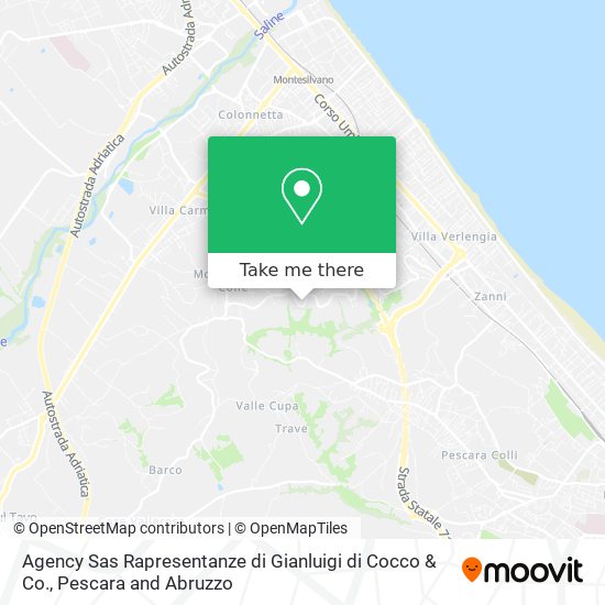 Agency Sas Rapresentanze di Gianluigi di Cocco & Co. map