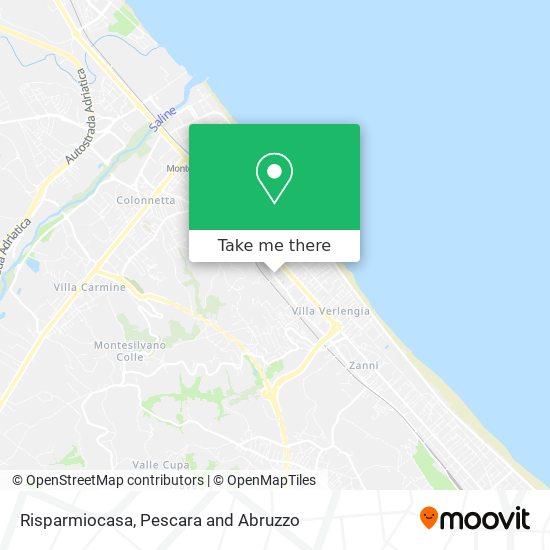 Risparmiocasa map