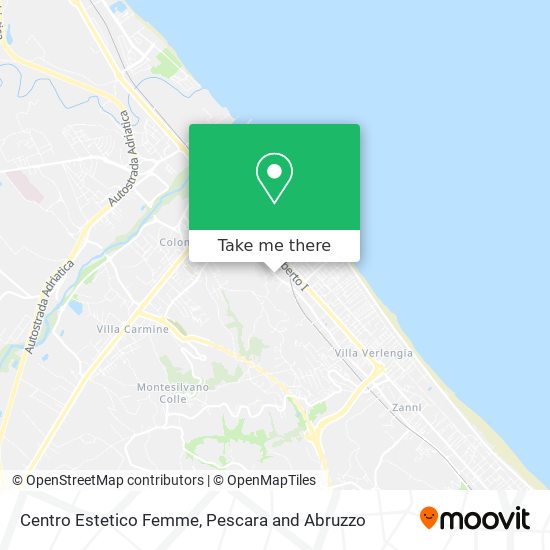 Centro Estetico Femme map