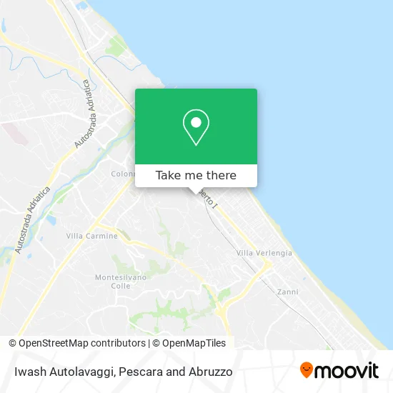 Iwash Autolavaggi map
