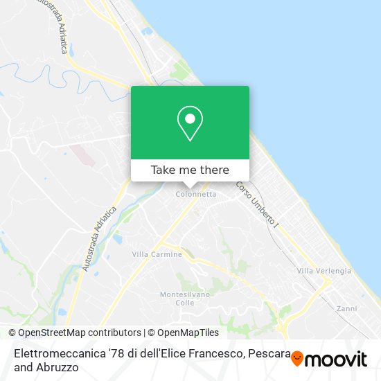 Elettromeccanica '78 di dell'Elice Francesco map