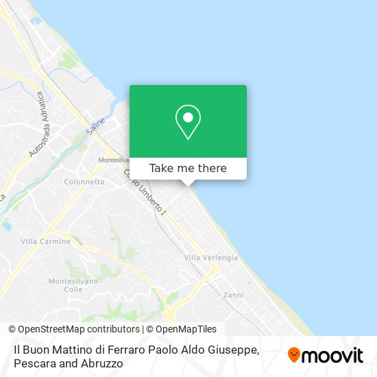 Il Buon Mattino di Ferraro Paolo Aldo Giuseppe map