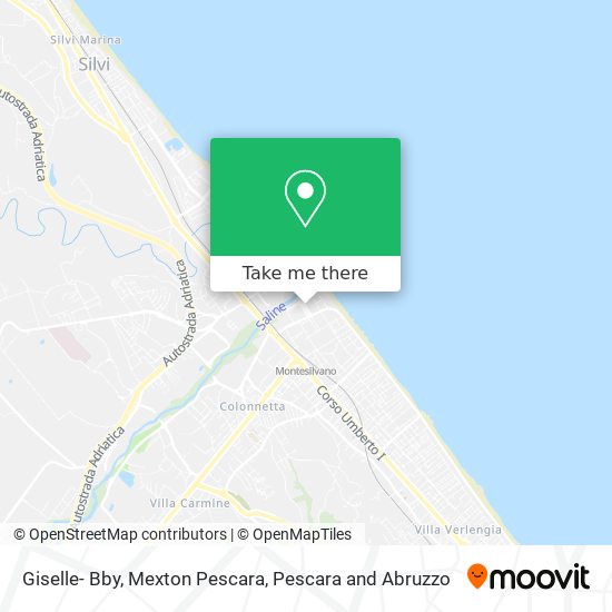 Giselle- Bby, Mexton Pescara map