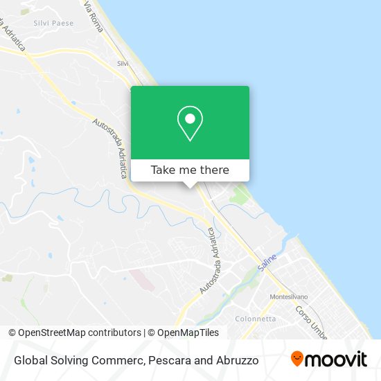 Global Solving Commerc map