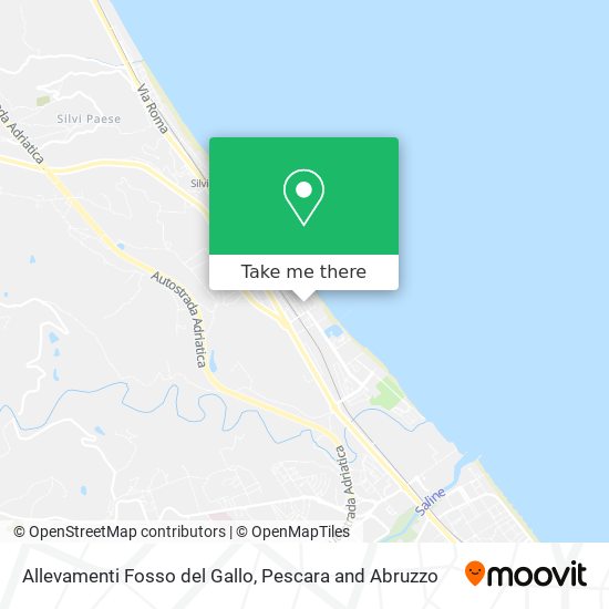 Allevamenti Fosso del Gallo map