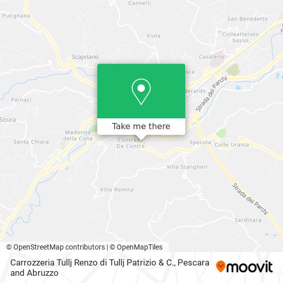 Carrozzeria Tullj Renzo di Tullj Patrizio & C. map