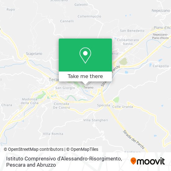 Istituto Comprensivo d'Alessandro-Risorgimento map