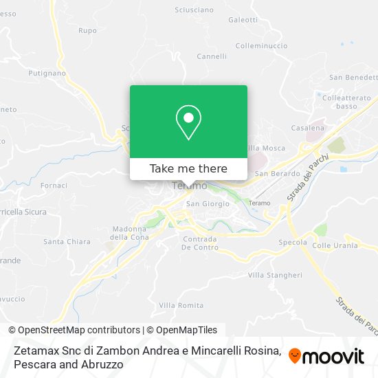 Zetamax Snc di Zambon Andrea e Mincarelli Rosina map