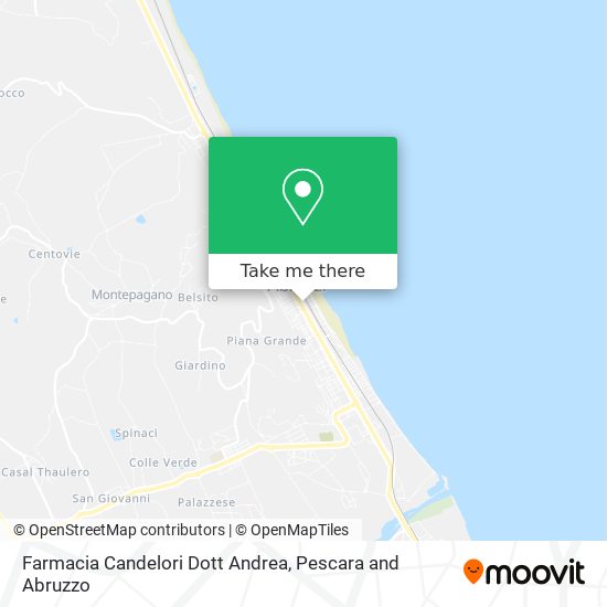 Farmacia Candelori Dott Andrea map