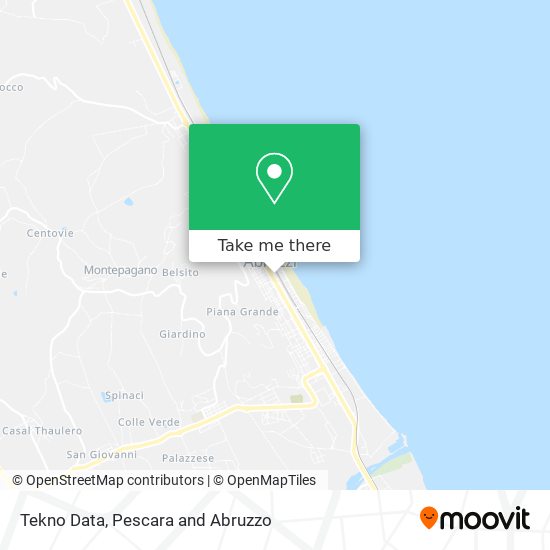 How to get to Tekno Data in Roseto Degli Abruzzi by Bus?