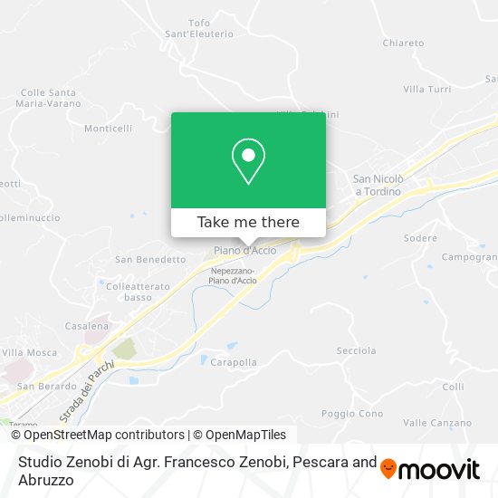 Studio Zenobi di Agr. Francesco Zenobi map