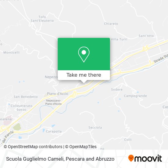 Scuola Guglielmo Cameli map