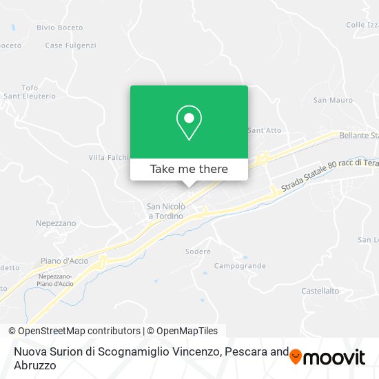 Nuova Surion di Scognamiglio Vincenzo map