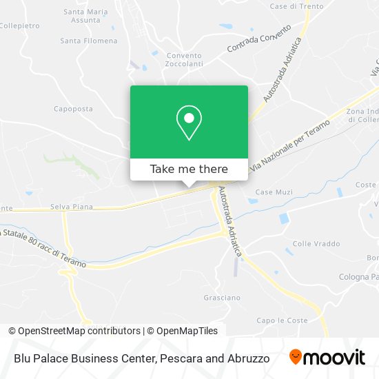 Blu Palace Business Center map