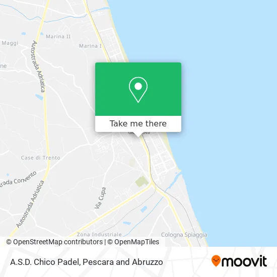 Chico Padel Sports Association map