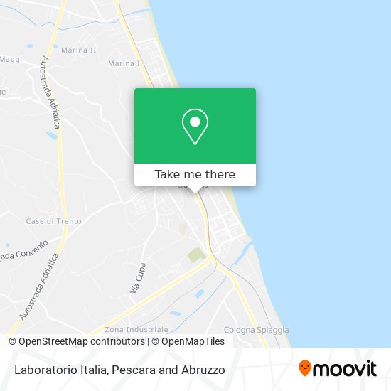 Laboratorio Italia map