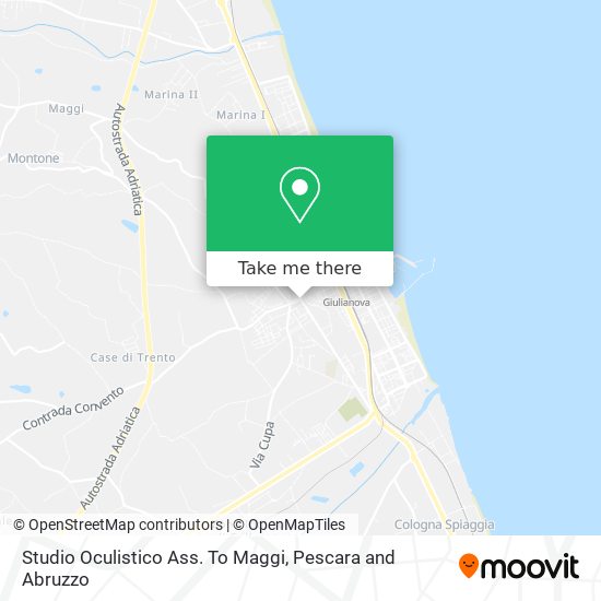 Studio Oculistico Ass. To Maggi map