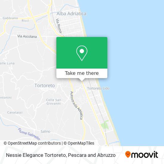 Nessie Elegance Tortoreto map