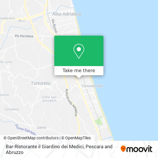 Bar-Ristorante il Giardino dei Medici map