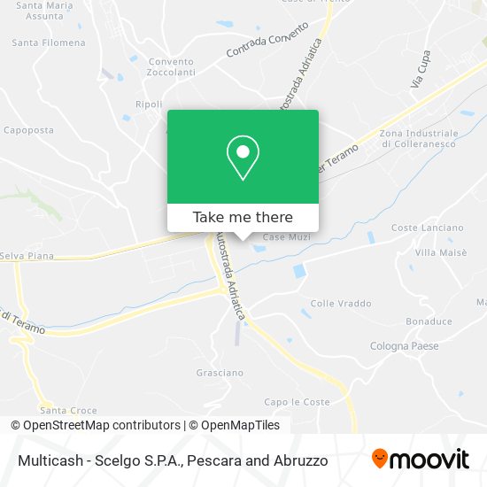 Multicash - Scelgo S.P.A. map