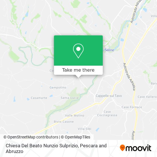 Chiesa Del Beato Nunzio Sulprizio map
