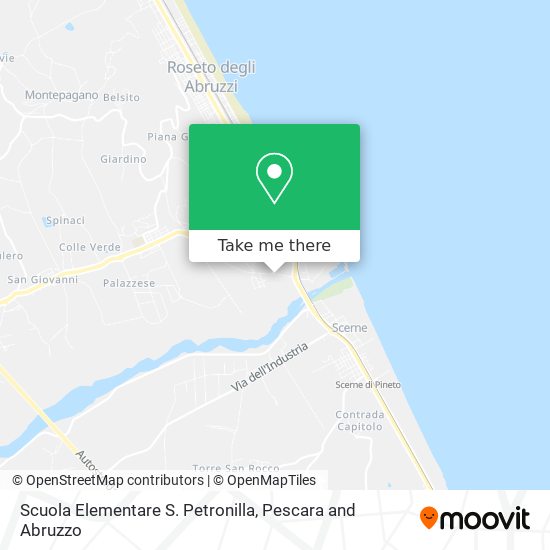 Scuola Elementare S. Petronilla map