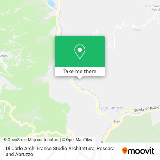 Di Carlo Arch. Franco Studio Architettura map