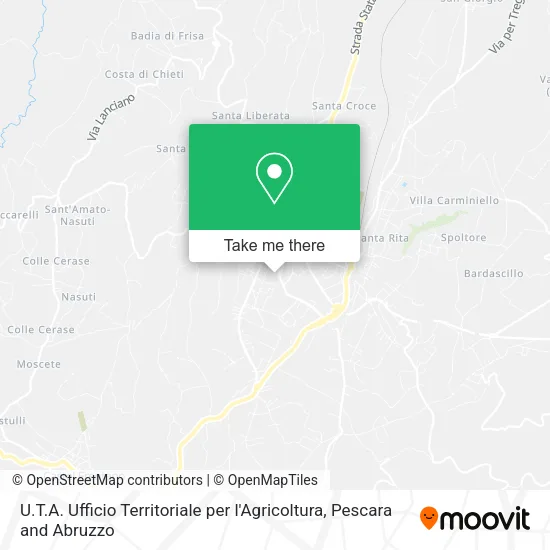 U.T.A. Ufficio Territoriale per l'Agricoltura map
