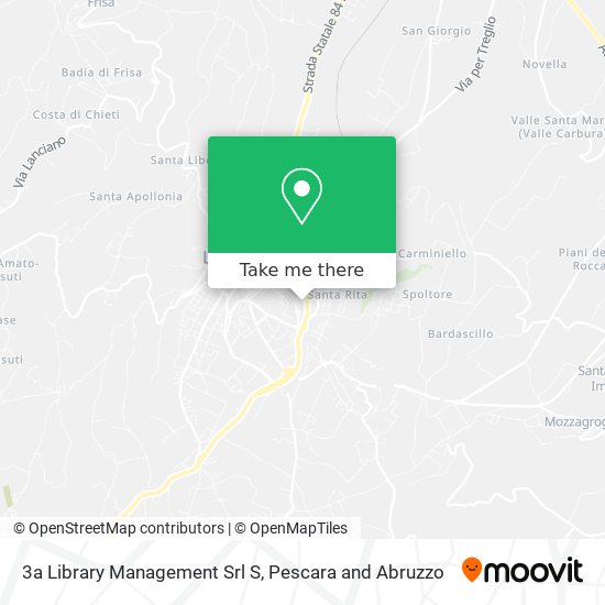 3a Library Management Srl S map
