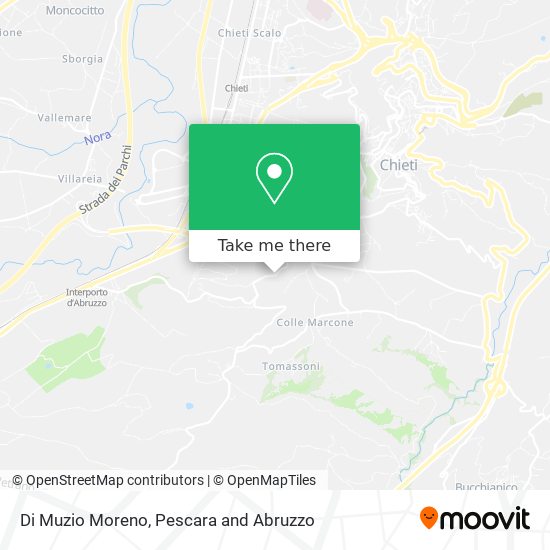 Di Muzio Moreno map