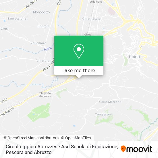 Circolo Ippico Abruzzese Asd Scuola di Equitazione map