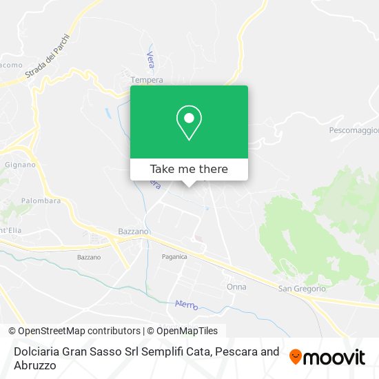 Dolciaria Gran Sasso Srl Semplifi Cata map