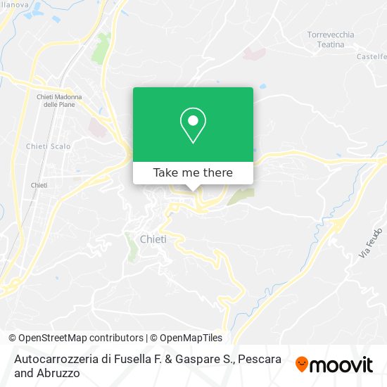 Autocarrozzeria di Fusella F. & Gaspare S. map