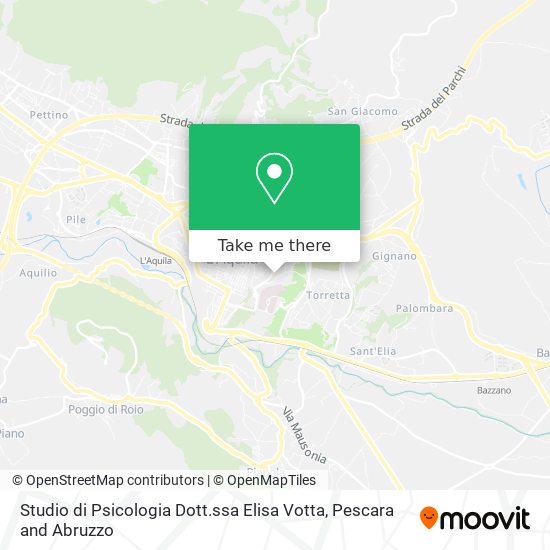 Studio di Psicologia Dott.ssa Elisa Votta map