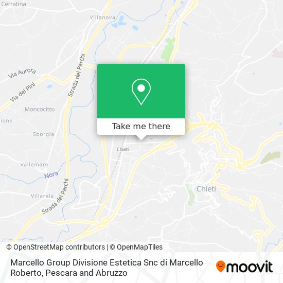 Marcello Group Divisione Estetica Snc di Marcello Roberto map
