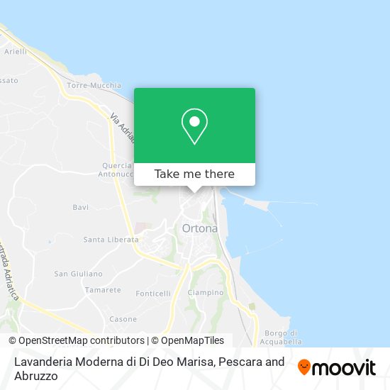 Lavanderia Moderna di Di Deo Marisa map