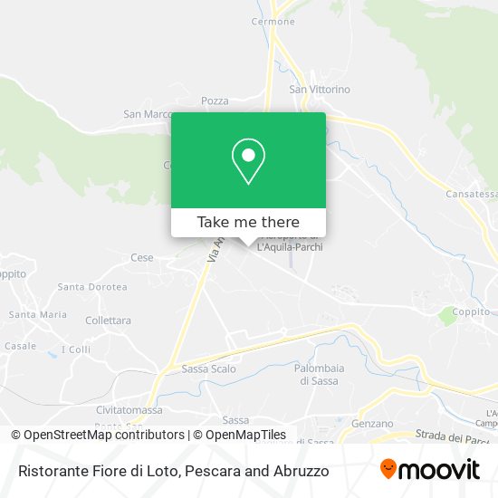 Ristorante Fiore di Loto map