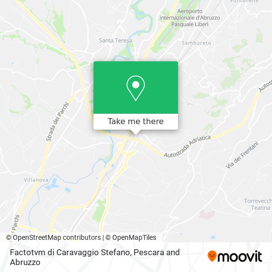 Factotvm di Caravaggio Stefano map