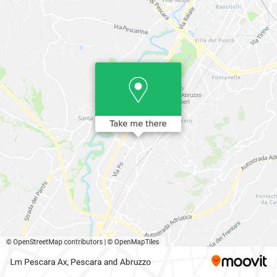 Lm Pescara Ax map