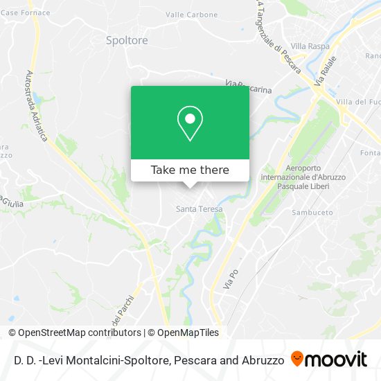 D. D. -Levi Montalcini-Spoltore map