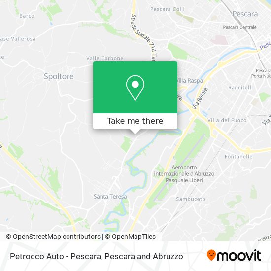Petrocco Auto - Pescara map