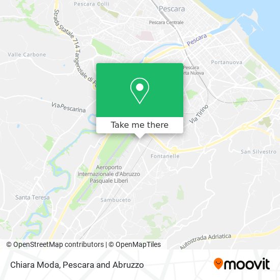 Chiara Moda map