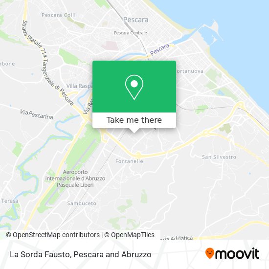 La Sorda Fausto map
